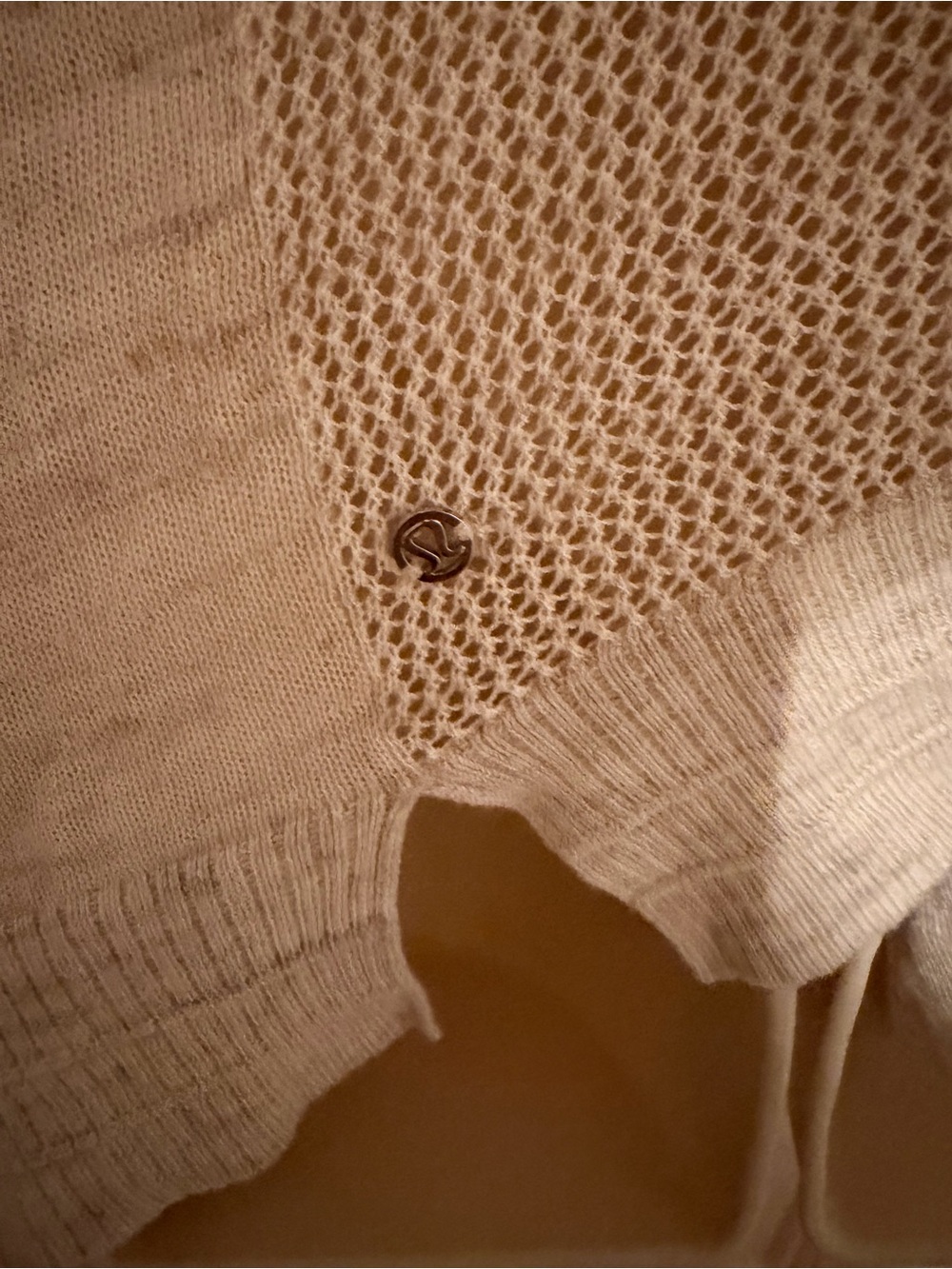 Lululemon Cream Sweater - Picture 3 of 3